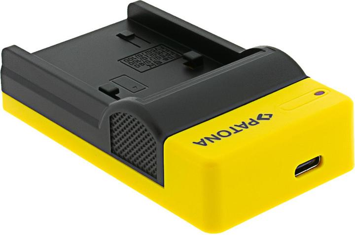 Immagine prodotto Patona Caricatore USB sottile con ingresso USB-C per Sony NP-FP50 NP-FH50 NP-FH70 NP-FH100 DCR-DVD92/E (Caricabatterie per fotocamere)