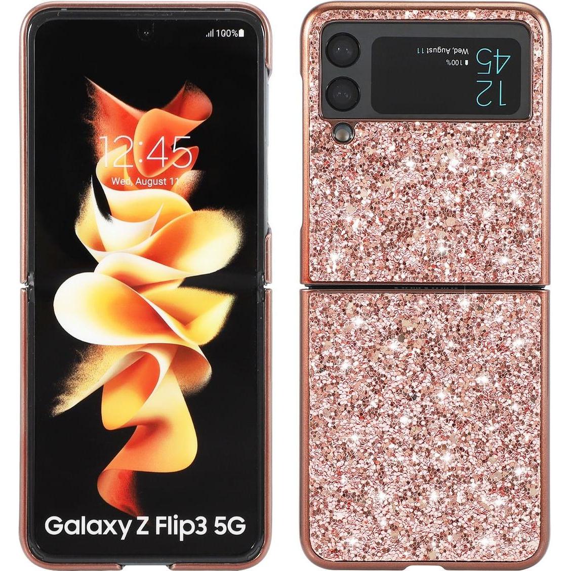 König Design Hülle Handy Schutz für Samsung Galaxy Z Flip3 5G Case Cover Tasche Etui Bumper (Samsung Galaxy Z Flip3), Sm...