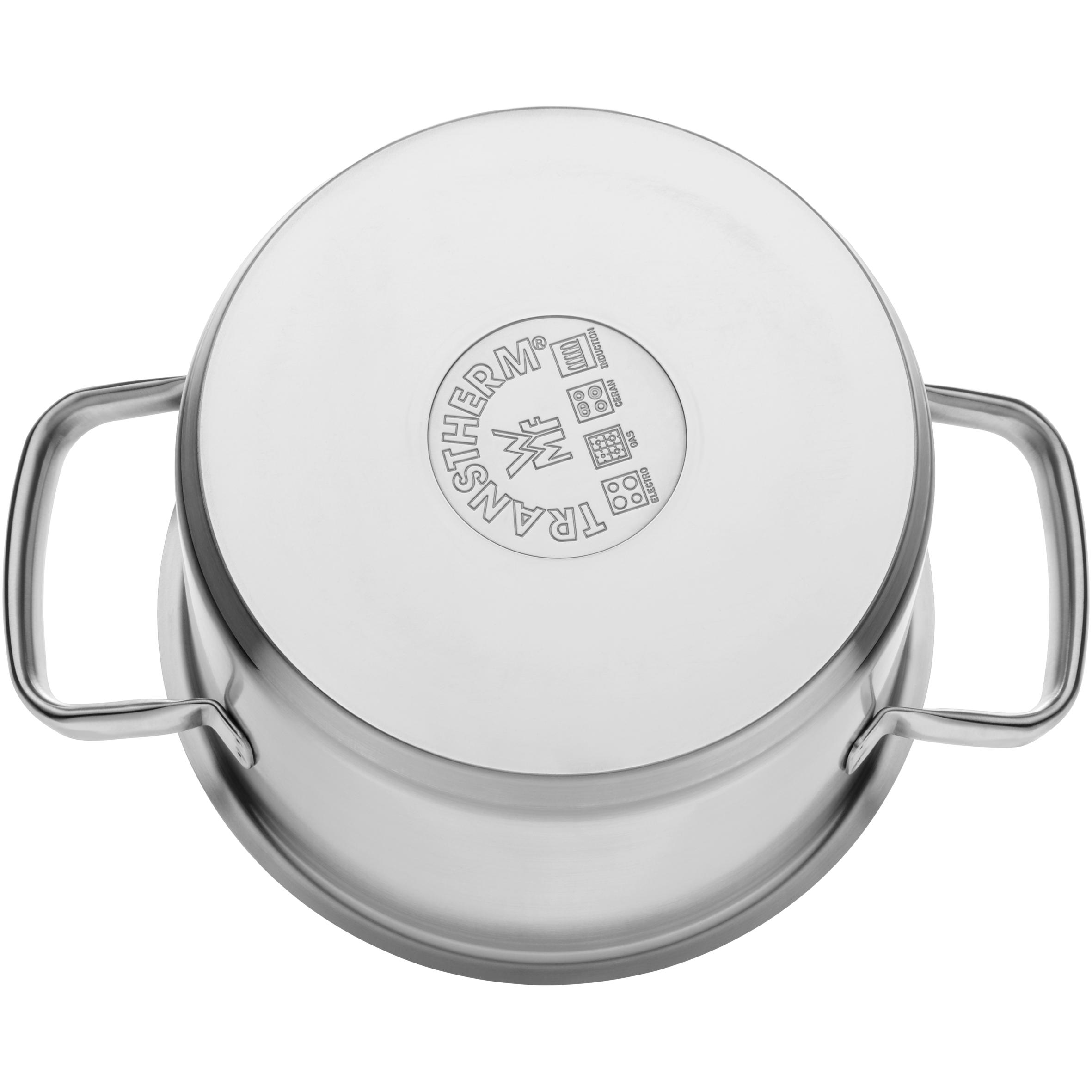 Thumbnail - WMF Fleischtopf GOURMET PLUS Platin, Pfanne + Kochtopf, Silber
