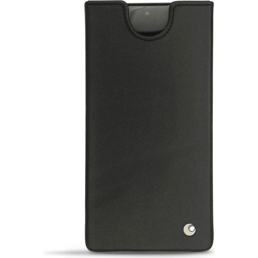 Noreve Lederschutzhülle (Samsung Galaxy Note 10), Smartphone Hülle, Schwarz