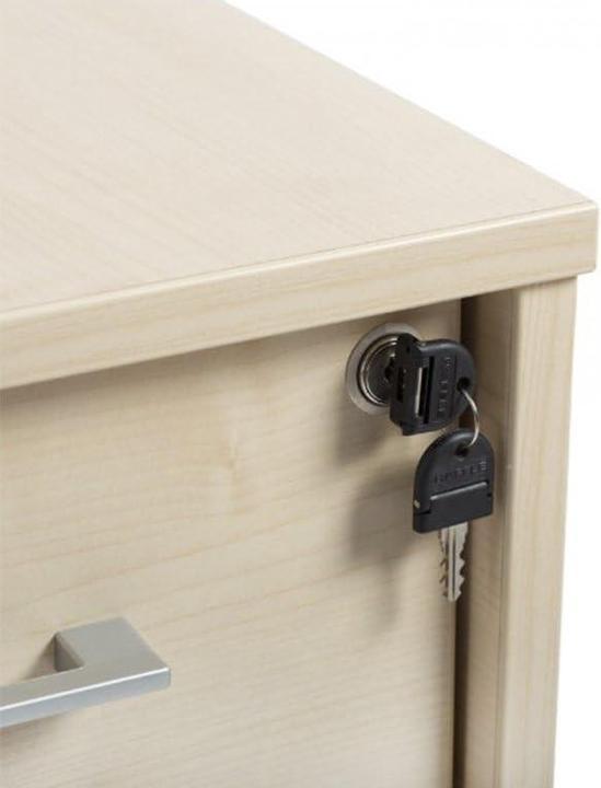 Actual product image Rocada Mobile pedestal on castors oak 2 pull-outs 40.0 x 60.0 x 58.0 cm (40 x 58 x 60 cm)