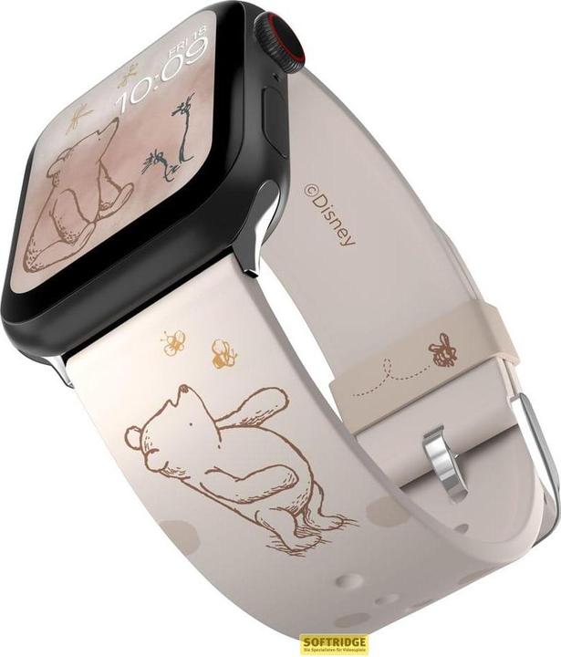 Moby Fox Bracciale Winnie the Pooh pour smartwatch Sweet Honey (Silicone)
