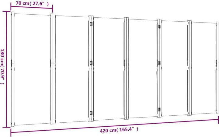 Immagine prodotto vidaXL Raumteiler