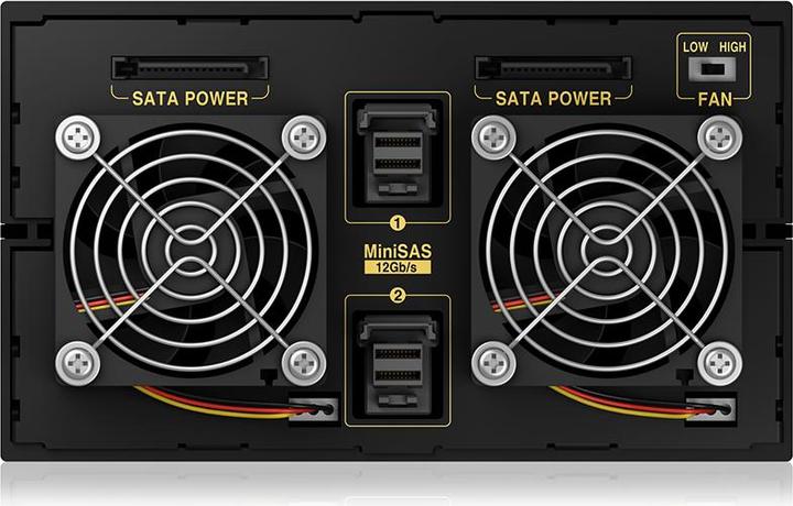 Actual product image Icy Box IB-2281SAS-12G - Gehäuse für Speicherlaufwerke - 2.5" (6.4 cm)