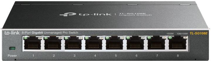 Actual product image TP-Link Tl-Sg108e (8 Ports)