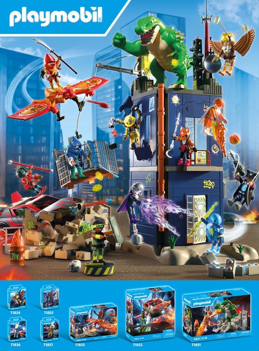 Image du produit Playmobil Duell am Helden-Tower (3333074)