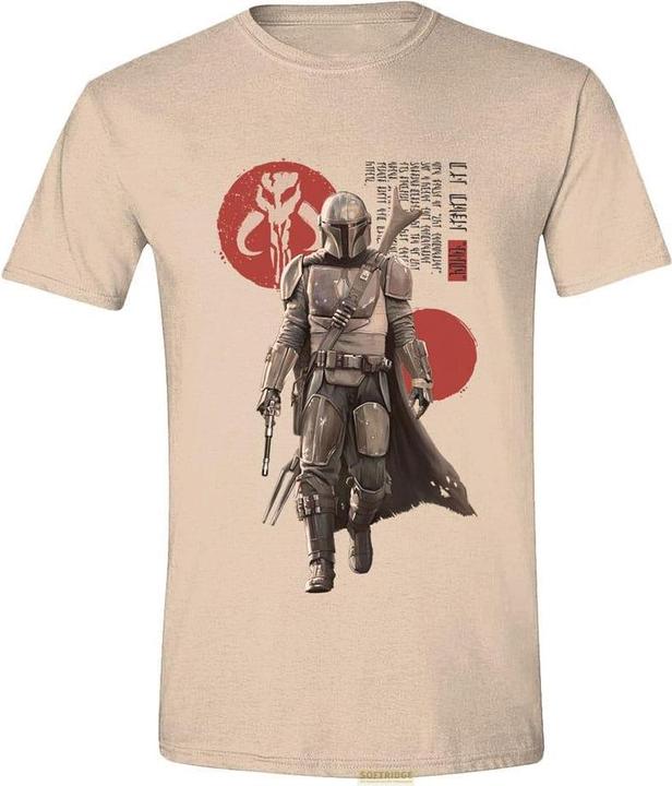 Produktbild Death Note Star Wars The Mandalorian T-Shirt Mandalorian Script (S) (S)