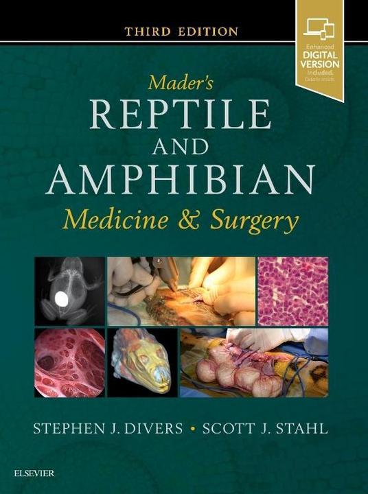 Produktbild Saunders Mader's Reptile and Amphibian Medicine and Surgery (Englisch, Stahl Divers, Stephen J. Stahl Divers, 2019)