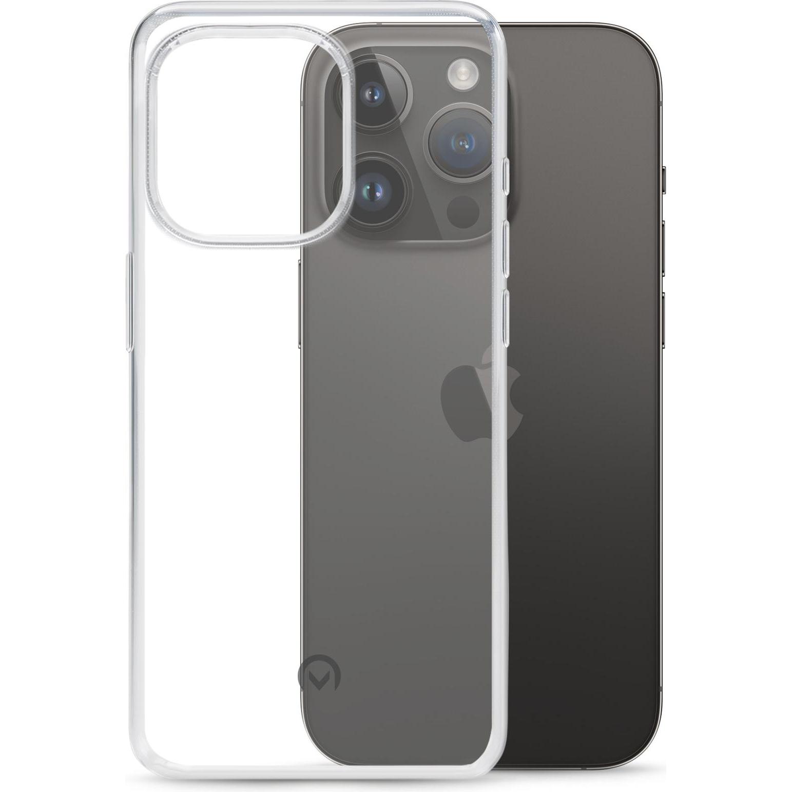 Mobilize Gelee-Hülle (Apple iPhone 15 Pro), Smartphone Hülle, Transparent