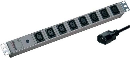 Image du produit Bachmann Bâti de prises 19" 8x IEC320 C13 femelles