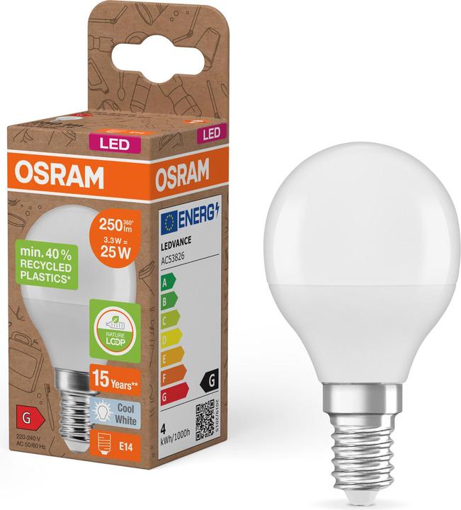 Produktbild Osram LED Pcr Lamps With Classic P (E14, 250 lm, 6 x)