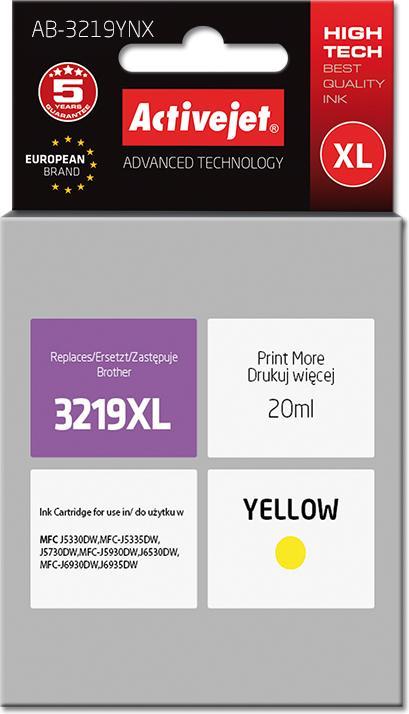 Produktbild Activejet AB-3219YNX Druckerpatrone (e) Kompatibel Hohe (XL-) Ausbeute (Y)