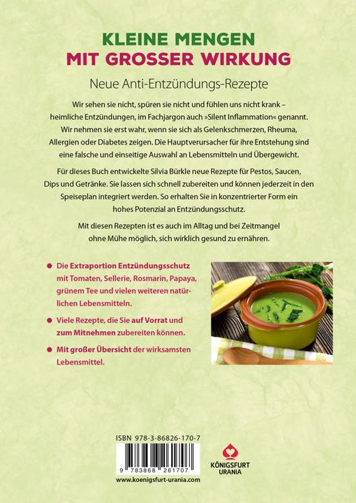 Produktbild Anti-Entzündungs-Booster (Deutsch, Silvia Bürkle, 2018)
