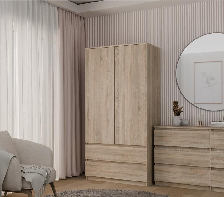 Image du produit Topeshop Szafa Malwa (90 x 50 x 180 cm)