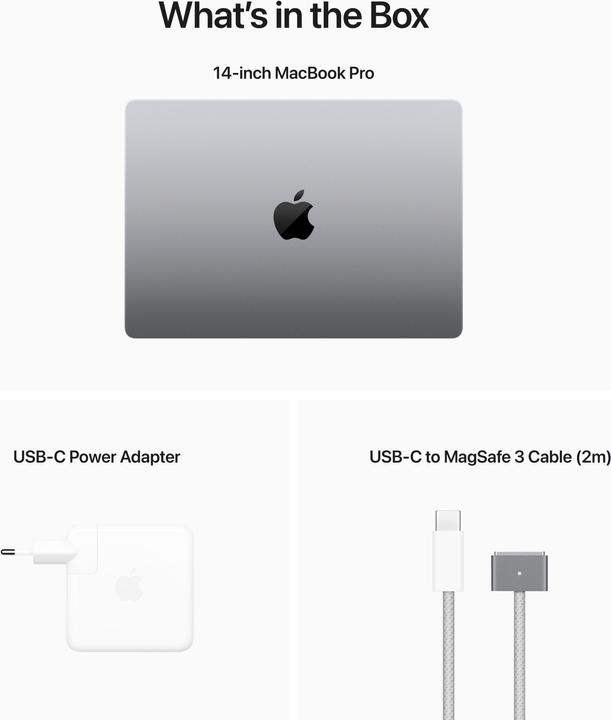 Actual product image Apple MacBook Pro - 2023 (14", M2 Pro, 16 GB, 1000 GB)