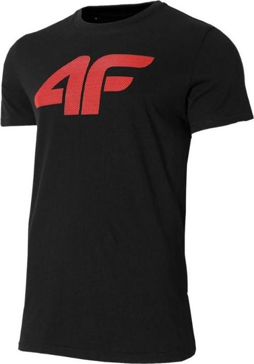 4F Koszulka męska H4Z22-TSM353 Czarny r.M (M)