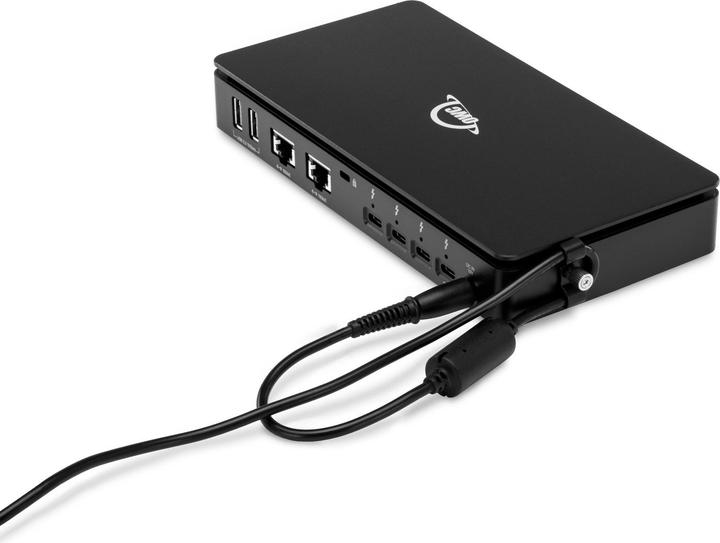 Produktbild OWC Thunderbolt 5 Dual Network Dock (schwarz) (USB-C)
