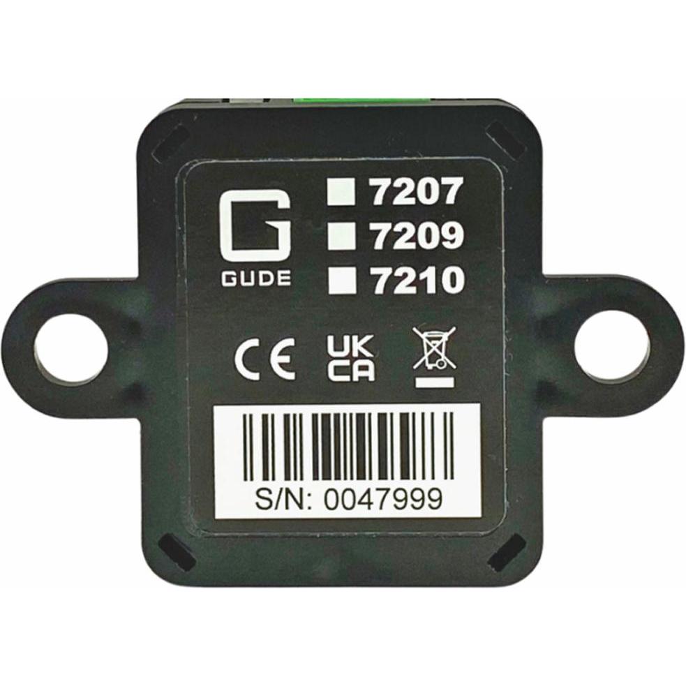 Thumbnail - Gude 7210 Temperatur-/Luftfeuchte-/ Luftdruck-Sensor mit 2 Signaleingängen, Thermometer + Hygrometer, Schwarz