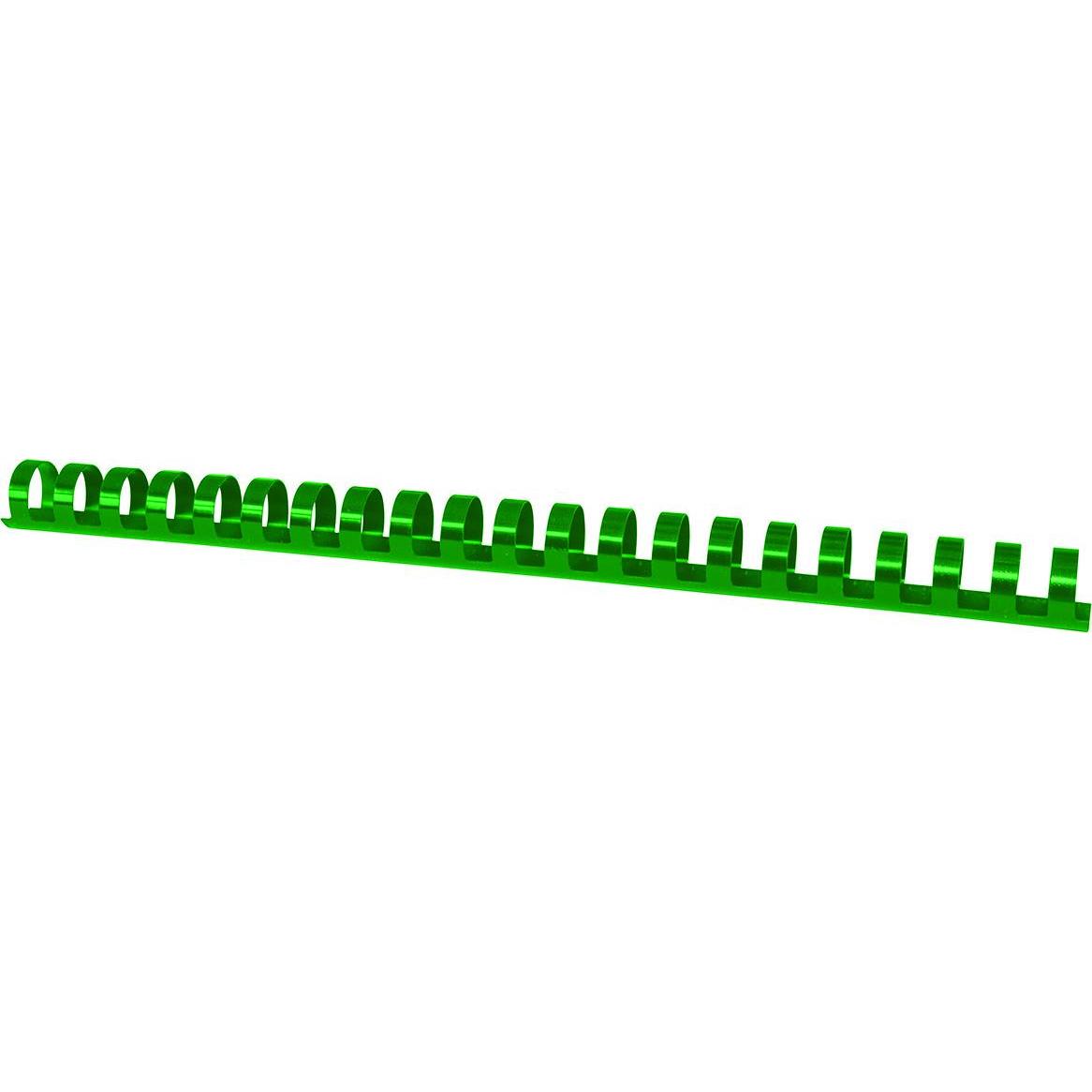 Office Products, Bindegerät Zubehör, Binderücken, A4, 19 mm (165 Blatt), 100 Stück, grün