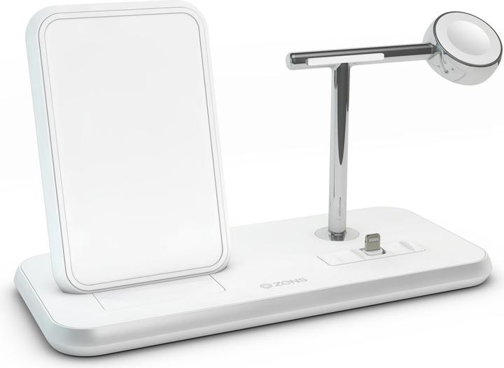 Produktbild Zens Aluminium Dual Wireless Charger + Dock + Watch (20 W)
