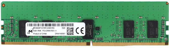 Produktbild Micron Server DRAM (1 x 8GB, 3200 MHz, DDR4-RAM, DIMM)