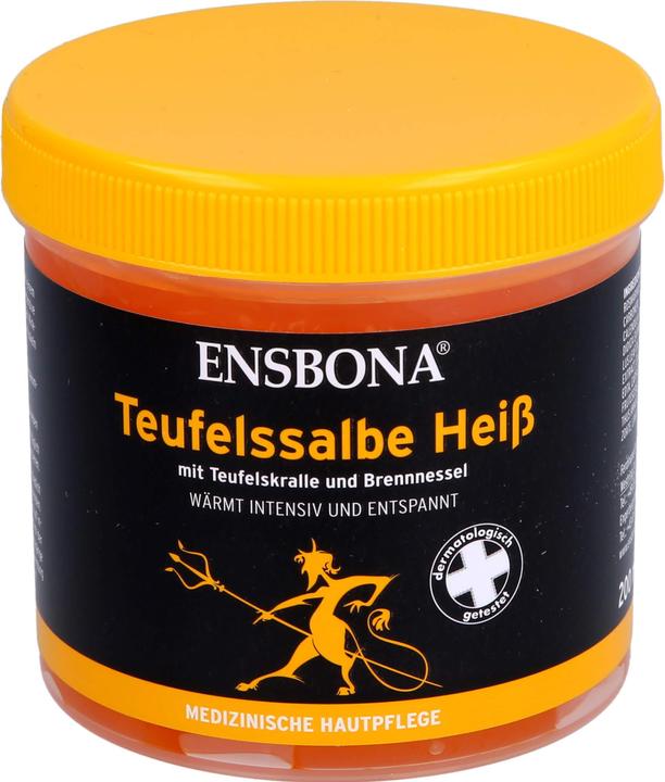 Image du produit Ensbona Pommade du diable chaude, 200 ml de pommade (Crème pour le corps, 200 ml)
