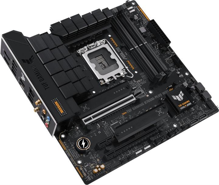 Actual product image ASUS TUF GAMING B760M-PLUS WIFI (LGA 1700, Intel B760, mATX)