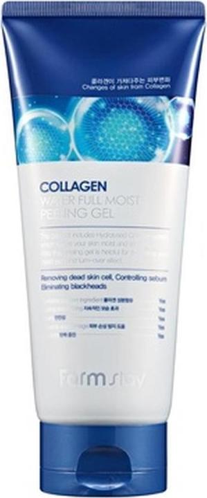 Immagine prodotto Farm Stay Farmstay Collagen Water Full Moist Peeling Gel Collagen Peeling Gel 180ml (Gel detergente, 180 ml)