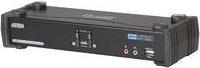 Produktbild Aten CS1782A, 2 Port USB Hub KVM Switch mit 3D, DVI & 7.1