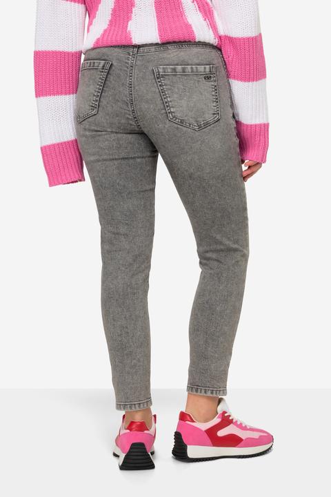 Produktbild Laurasøn 7/8-Slim-Jeans, 5-Pocket, Saum-Umschlag (40)