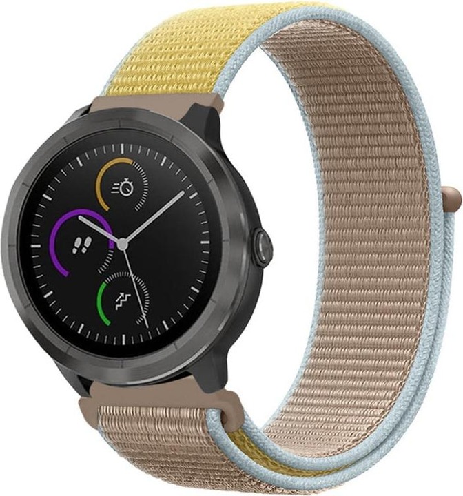 Actual product image Strap-it Bracelet (20 mm, Nylon, Forerunner 245, Vivomove HR, Venu SQ, Vivoactive 3)