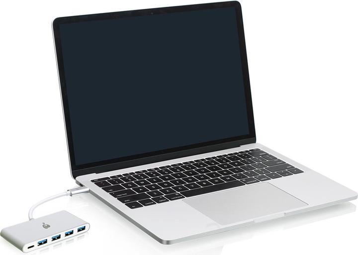 Produktbild Iogear USB-C to 4 Port USB-A (USB-C, 4 Ports)