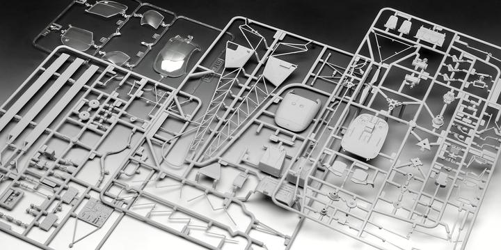 Actual product image Revell Model Set Alouette II