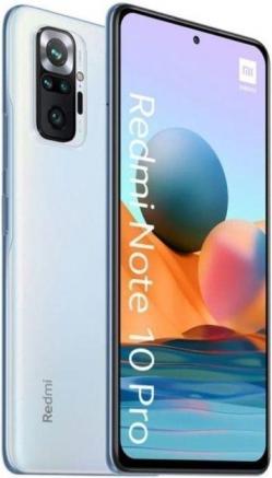 Actual product image Xiaomi Redmi Note 10 Pro (128 GB, Glacier Blue, 6.67", Dual SIM, 4G)