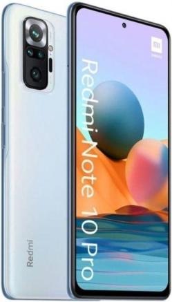 Actual product image Xiaomi Redmi Note 10 Pro (128 GB, Glacier Blue, 6.67", Dual SIM, 108 Mpx, 4G)