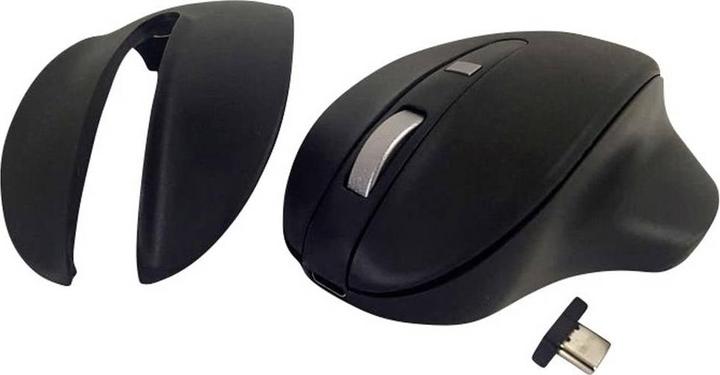 Productafbeelding Matias M20DCBB Ergonomische Maus Kabellos Optisch Schwarz 4 Tasten 1000 dpi (Draadloze)