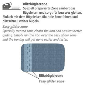 Produktbild Wenko Bügelunterlage Air Comfort grau 130,0 cm