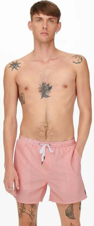 Actual product image Only & Sons Patterned swim shorts