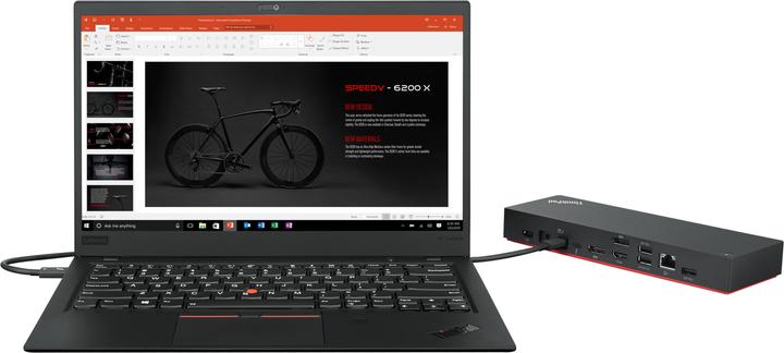 Actual product image Lenovo ThinkPad Dock (Thunderbolt, USB-C, 12 Ports)