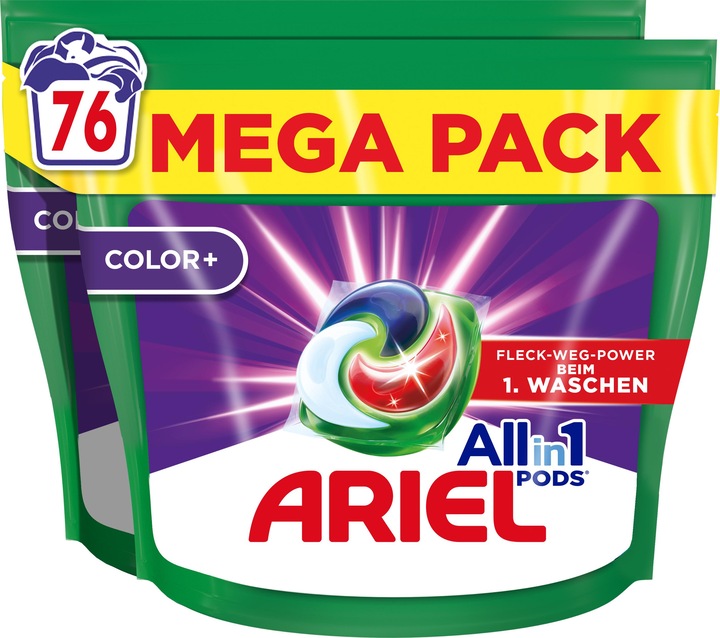 Actual product image Ariel All-in-1 PODS (76 Washing cycles, Pods)