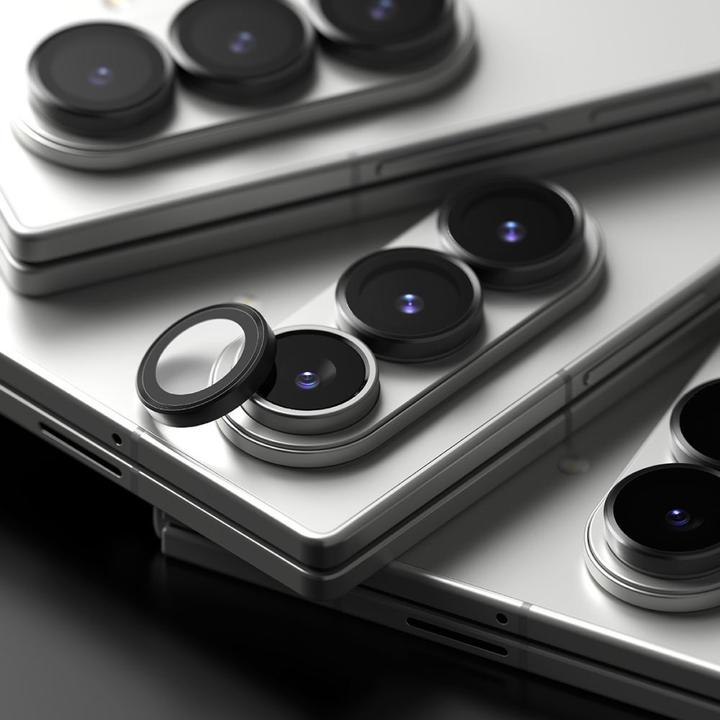 Actual product image Ringke - Camera Lens Frame Glass - Samsung Galaxy Z Fold7 - Black (2 Piece, Samsung Galaxy Z Fold7)