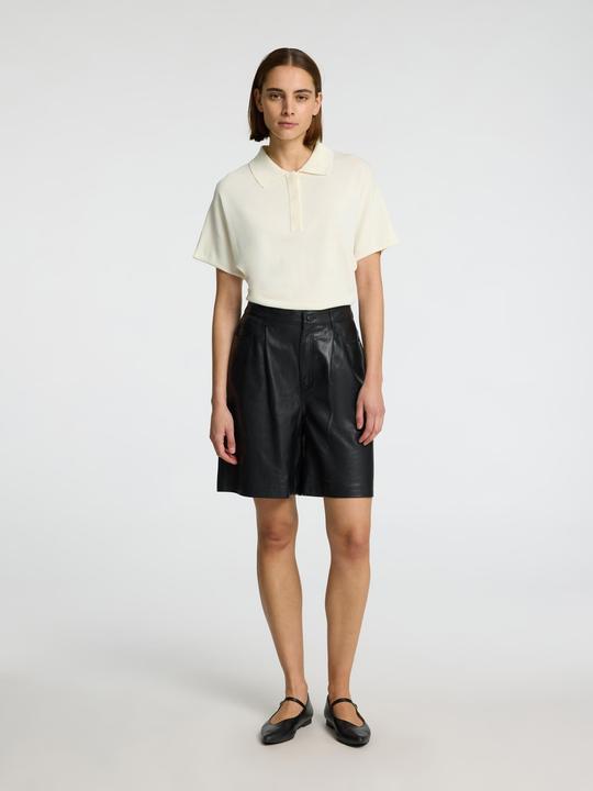 Actual product image Selected Femme Kurzarm Polohemd aus Strick (S)