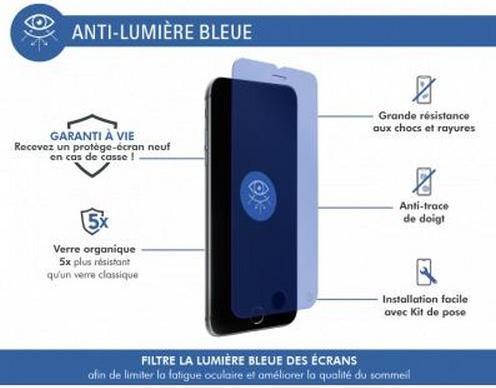 Actual product image Bigben Connected Display protection with blue light filter (1 pcs., Apple iPhone 8 Plus)