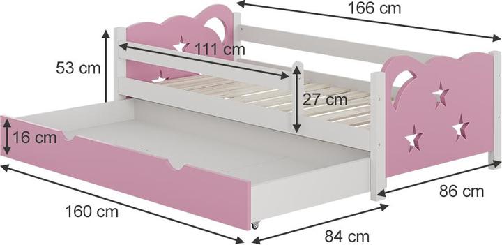 Produktbild VitaliSpa Jessica (80 x 160 cm)