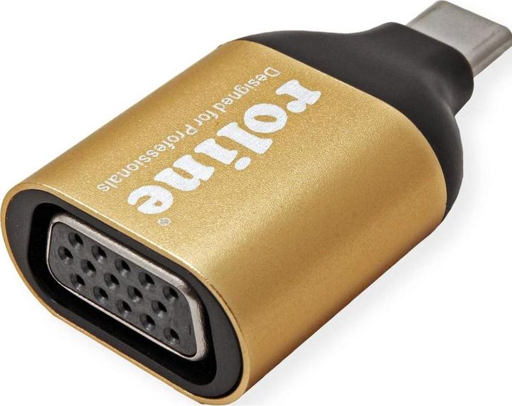 Produktbild Roline GOLD Display Adapter USB Typ C (USB Typ-C, VGA)