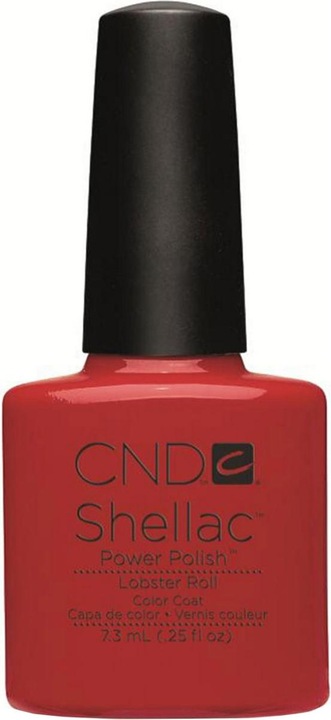 Produktbild CND Shellac - Color Coat Lobster Roll (Koralle, Rot, UV-Gel Lack)