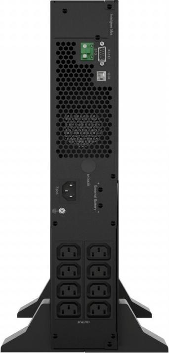 Produktbild Armac UPS On-Line Rack 1000VA 8xIEC C13 USB-B LCD Metallgehäuse Staubfrei (1000 VA, 1000 W, Online-Doppelwandler USV)