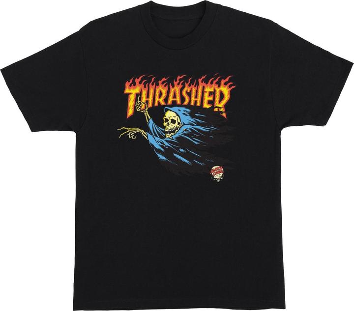 Actual product image Santa Cruz Thrasher O'Brien Reaper Regular T-Shirt (S)