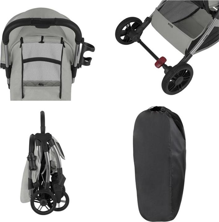 Immagine prodotto Kikkaboo Poussette Cloe cadre (0 Mesi - 4 anni)