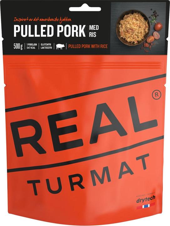 Produktbild REAL Pulled Pork mit Reis (121 g)